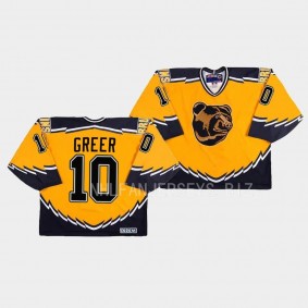 A.J. Greer Throwback Boston Bruins Gold Replica Gold Jersey