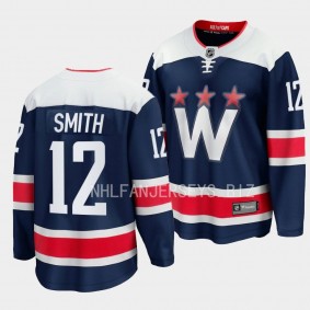 Washington Capitals #12 Craig Smith Alternate Navy Jersey Breakaway Player