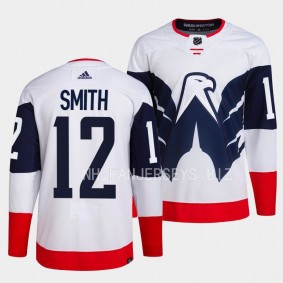 Craig Smith Washington Capitals 2023 NHL Stadium Series White Authentic Jersey