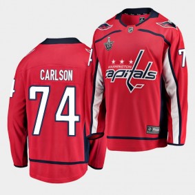 Breakaway Capitals Washington Capitals Stanley Cup Playoffs John Carlson Red Jersey