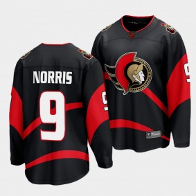 Ottawa Senators Josh Norris Special Edition 2.0 Black 2022 Jersey Breakaway Player
