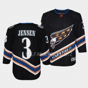 Capitals Nick Jensen 2022 Special Edition 2.0 Youth Premier Black Jersey