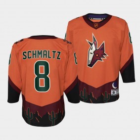 Coyotes Nick Schmaltz 2022 Special Edition 2.0 Youth Replica Orange Jersey