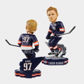 Oilers Connor McDavid Reverse Retro Jersey Bobblehead Collectibles Memorabilia