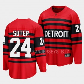 Detroit Red Wings Pius Suter Special Edition 2.0 Red 2022 Jersey Breakaway