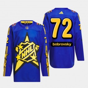 Florida Panthers NHL 2024 All-Star Sergei Bobrovsky #72 Blue drew house Jersey Men's